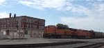 BNSF grain train